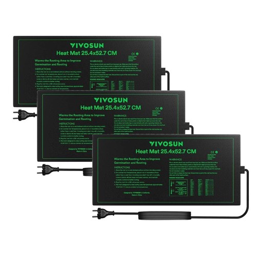 Vivosun heizmatte - vivosun, 3x