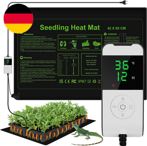 Wadeo heizmatte für pflanzen - heizmatte,